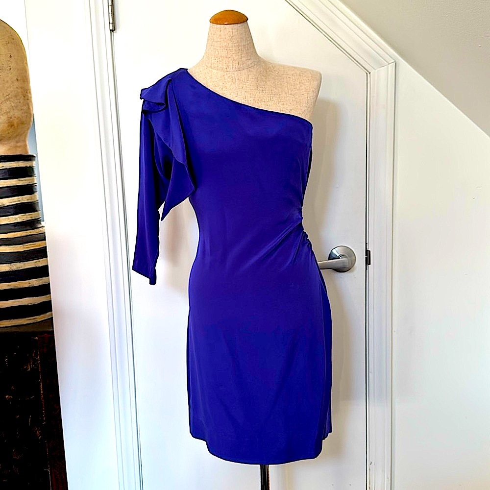 NWOT!! Diane Von Furstenberg One Shoulder Cocktail Dress!!!!